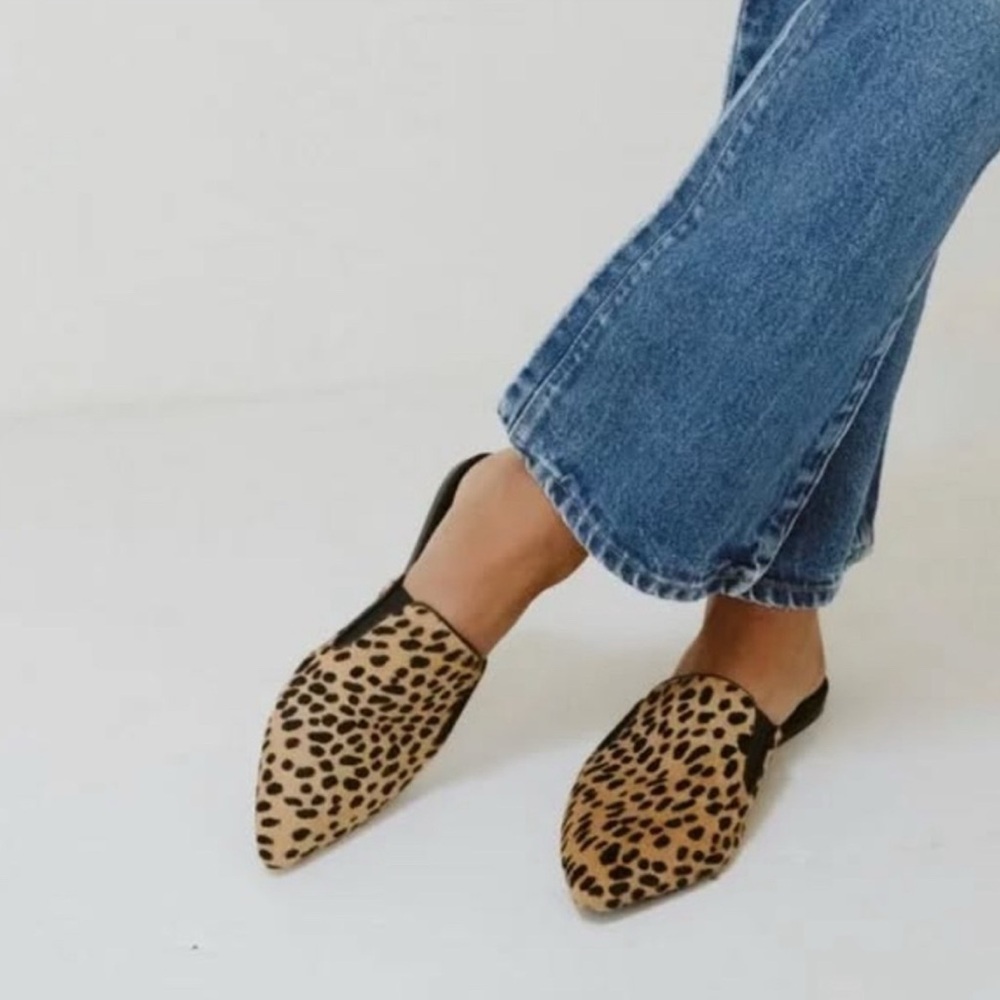 Jenni Kayne Pony Hair Mules
